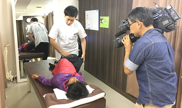 2017年10月2日　FBSにて武藤院長が取材されました