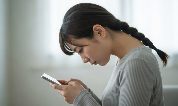 スマホ時代に急増中！ストレートネックにご注意を